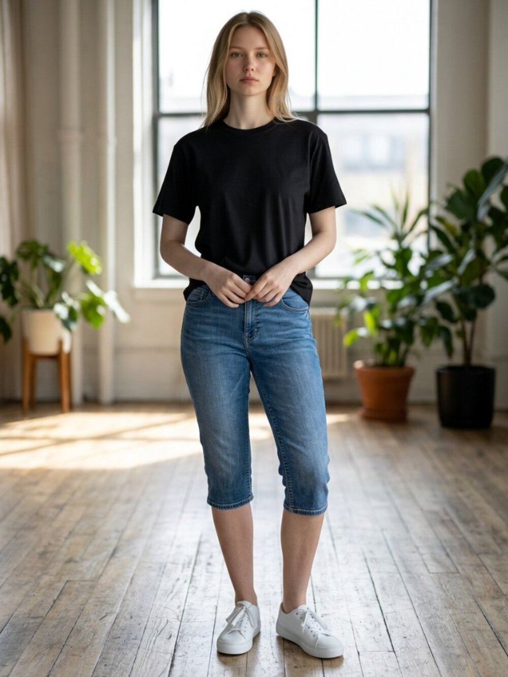 Levi’s 512 Perfectly Slimming Crop Jeans – Size 16 – Mid‑Rise Stretch Denim